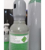 Fľaša CO2 s objemom 5L - 3,75kg CO2, sivé prevedenie