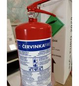 Práškový hasiaci prístroj 6 kg Červinka